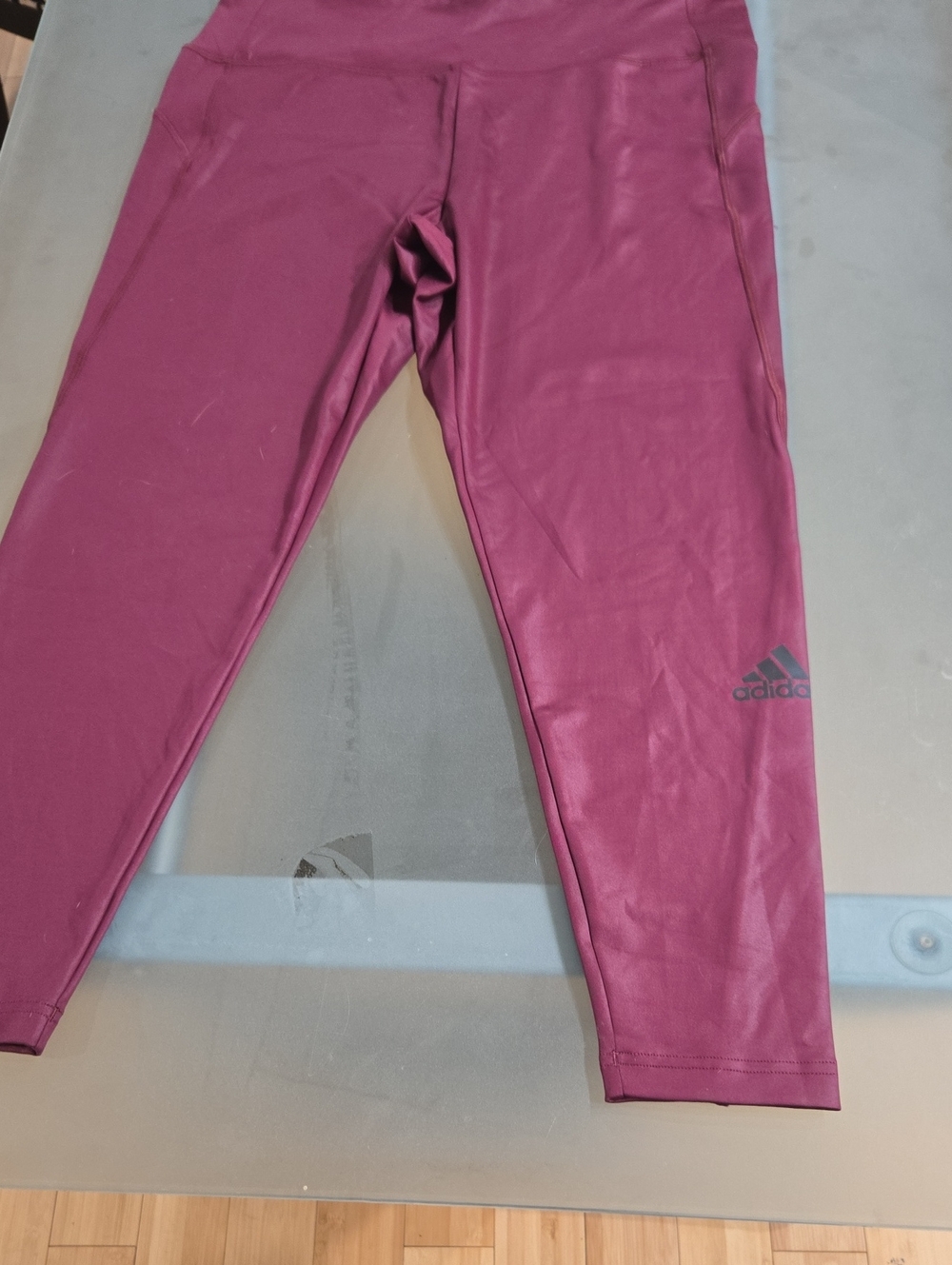 adidas Girls Plum Performance Leggings